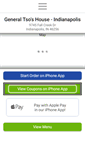 Mobile Screenshot of generaltsoshouse.com